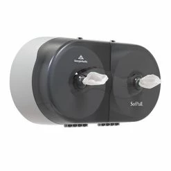 Deals 🔥 Toilet Paper Dispensers SofPull® Twin High-Capacity Centerpull Bathroom Tissue Dispenser By GP PRO, Smoke (56509) 🎁 -Janitorial Paper Sales unnamed file 2121