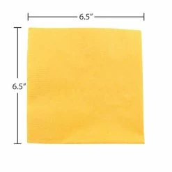 Cheap 🌟 Disposable Napkins JAM Paper Lunch Napkin, 2-ply, Yellow, 40 Napkins/Pack (255621945) 🤩 -Janitorial Paper Sales unnamed file 2155