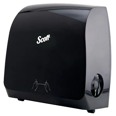 Cheap 😀 Hardwound Paper Towel Dispensers Scott® MOD™ Slimroll™ Hardwound Paper Towel Dispenser, Black (47089) 💯 5 Cheap 😀 Hardwound Paper Towel Dispensers Scott® MOD™ Slimroll™ Hardwound Paper Towel Dispenser, Black (47089) 💯 - Image 3