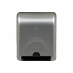 Cheapest โค๏ธ Hardwound Paper Towel Dispensers Enmotion Recessed 8" Automated Touchless Hardwound Towel Paper Towel Dispenser, Silver (59466A) โ