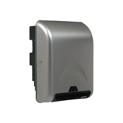 Cheapest ❤️ Hardwound Paper Towel Dispensers Enmotion Recessed 8" Automated Touchless Hardwound Towel Paper Towel Dispenser, Silver (59466A) ⌛ 4 Cheapest ❤️ Hardwound Paper Towel Dispensers Enmotion Recessed 8" Automated Touchless Hardwound Towel Paper Towel Dispenser, Silver (59466A) ⌛ - Image 2