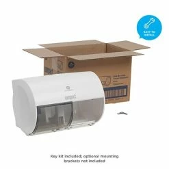 Deals 🤩 Toilet Paper Dispensers Compact® 2-Roll Side-by-Side Coreless Toilet Paper Dispenser By GP PRO, White, 10.120” W X 6.750” D X 7.120” H (56797A) 🔥 11 Deals 🤩 Toilet Paper Dispensers Compact® 2-Roll Side-by-Side Coreless Toilet Paper Dispenser By GP PRO, White, 10.120” W X 6.750” D X 7.120” H (56797A) 🔥 -Janitorial Paper Sales unnamed file 2224