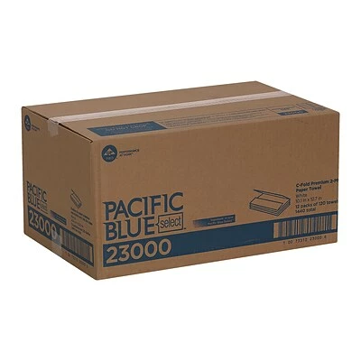 Wholesale π Pacific Blue Select C-Fold Paper Towels, 2-ply, 120 Sheets/Pack (23000) π€© 4 Wholesale π Pacific Blue Select C-Fold Paper Towels, 2-ply, 120 Sheets/Pack (23000) π€© - Image 2