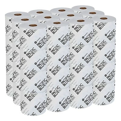 Deals ✨ 2-Ply Toilet Paper Pacific Blue Basic High Capacity Toilet Paper, 2-Ply, White, 1000 Sheets/Roll, 48 Rolls/Carton (19448/01) ✨ 5 Deals ✨ 2-Ply Toilet Paper Pacific Blue Basic High Capacity Toilet Paper, 2-Ply, White, 1000 Sheets/Roll, 48 Rolls/Carton (19448/01) ✨ - Image 3