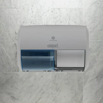 Cheapest 🧨 Toilet Paper Dispensers Compact® 2-Roll Side-by-Side Coreless Toilet Paper Dispenser By GP PRO, Gray, 10.120” W X 6.750” D X 7.120” H (56783A) ✨ 3 Cheapest 🧨 Toilet Paper Dispensers Compact® 2-Roll Side-by-Side Coreless Toilet Paper Dispenser By GP PRO, Gray, 10.120” W X 6.750” D X 7.120” H (56783A) ✨