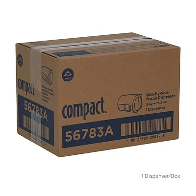 Cheapest 🧨 Toilet Paper Dispensers Compact® 2-Roll Side-by-Side Coreless Toilet Paper Dispenser By GP PRO, Gray, 10.120” W X 6.750” D X 7.120” H (56783A) ✨ 7 Cheapest 🧨 Toilet Paper Dispensers Compact® 2-Roll Side-by-Side Coreless Toilet Paper Dispenser By GP PRO, Gray, 10.120” W X 6.750” D X 7.120” H (56783A) ✨ - Image 5