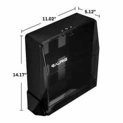 Deals 😀 Hardwound Paper Towel Dispensers Alpine Industries Transparent Black Tri-fold/C-Fold Paper Towel Dispenser 😉 -Janitorial Paper Sales unnamed file 2265