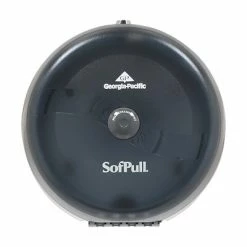 Buy 🧨 Toilet Paper Dispensers Georgia-Pacific SofPull® High-Capacity Center Pull Bathroom Dispenser, Translucent Smoke, 10.500"W X 6.750''D X 10.500"H (56501) 🌟