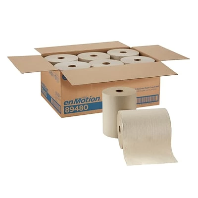 Coupon π€© Enmotion Recycled Recycled Hardwound Paper Towels, 1-ply, 800 Ft./Roll, 6 Rolls/Carton (89480) π 3 Coupon π€© Enmotion Recycled Recycled Hardwound Paper Towels, 1-ply, 800 Ft./Roll, 6 Rolls/Carton (89480) π
