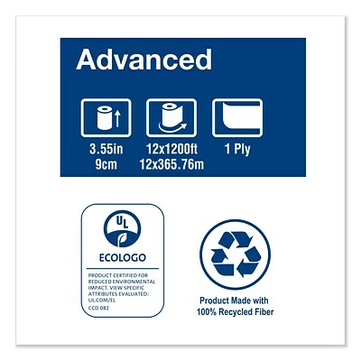 Buy โ Toilet Paper & Bath Tissue Tork Advanced Jumbo Bath Tissue, Septic Safe, 1-Ply, White, 3.48" X 1200 Ft, 12 Rolls/Carton ๐ 6 Buy โ Toilet Paper & Bath Tissue Tork Advanced Jumbo Bath Tissue, Septic Safe, 1-Ply, White, 3.48" X 1200 Ft, 12 Rolls/Carton ๐ - Image 4