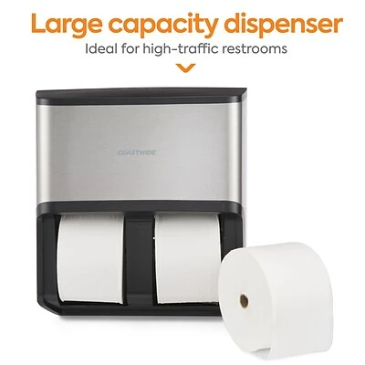 Cheapest š Toilet Paper Dispensers Coastwide Professional⢠J-Series Quad Bath Tissue Dispenser, Black/Metallic (CWJ4BT-S) š„ 3 Cheapest š Toilet Paper Dispensers Coastwide Professional⢠J-Series Quad Bath Tissue Dispenser, Black/Metallic (CWJ4BT-S) š„
