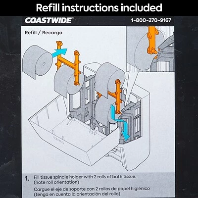 Cheapest š Toilet Paper Dispensers Coastwide Professional⢠J-Series Quad Bath Tissue Dispenser, Black/Metallic (CWJ4BT-S) š„ 6 Cheapest š Toilet Paper Dispensers Coastwide Professional⢠J-Series Quad Bath Tissue Dispenser, Black/Metallic (CWJ4BT-S) š„ - Image 4