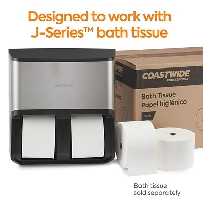 Cheapest š Toilet Paper Dispensers Coastwide Professional⢠J-Series Quad Bath Tissue Dispenser, Black/Metallic (CWJ4BT-S) š„ 9 Cheapest š Toilet Paper Dispensers Coastwide Professional⢠J-Series Quad Bath Tissue Dispenser, Black/Metallic (CWJ4BT-S) š„ - Image 7