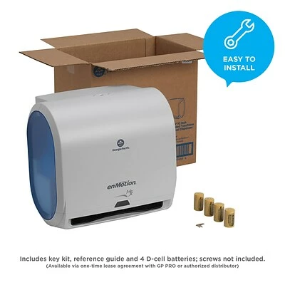 Budget ๐ Hardwound Paper Towel Dispensers EnMotion Hardwound Towel Paper Towel Dispenser, Gray (59487A) โค๏ธ 6 Budget ๐ Hardwound Paper Towel Dispensers EnMotion Hardwound Towel Paper Towel Dispenser, Gray (59487A) โค๏ธ - Image 4