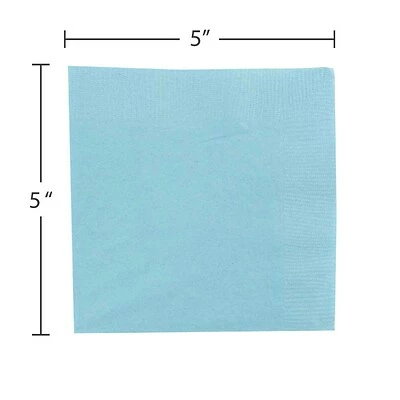 Promo ๐ Disposable Napkins JAM Paper Beverage Napkin, 2-ply, Sea Blue, 40 Napkins/Pack (5255620711) ๐ 5 Promo ๐ Disposable Napkins JAM Paper Beverage Napkin, 2-ply, Sea Blue, 40 Napkins/Pack (5255620711) ๐ - Image 3
