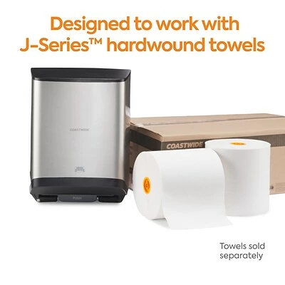 Top 10 🧨 Hardwound Paper Towel Dispensers Coastwide Professional™ J-Series Auto-Cut Hardwound Paper Towel Dispenser, Black/Metallic (CWJMHT-S) 😉 9 Top 10 🧨 Hardwound Paper Towel Dispensers Coastwide Professional™ J-Series Auto-Cut Hardwound Paper Towel Dispenser, Black/Metallic (CWJMHT-S) 😉 - Image 7