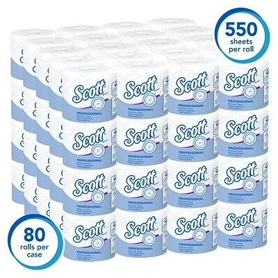 Best Pirce ๐ 2-Ply Toilet Paper Scott Essential Standard Toilet Paper, 2-Ply, White, 550 Sheets/Roll, 80 Rolls/Carton (04460) ๐ 5 Best Pirce ๐ 2-Ply Toilet Paper Scott Essential Standard Toilet Paper, 2-Ply, White, 550 Sheets/Roll, 80 Rolls/Carton (04460) ๐ - Image 3