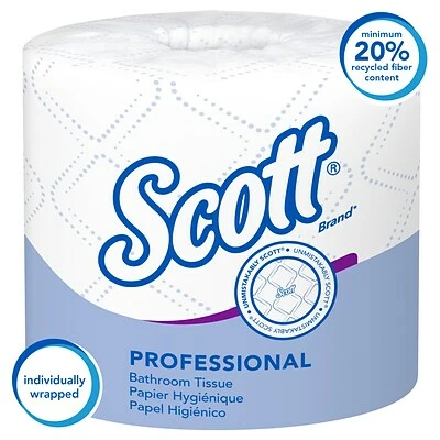 Best Pirce ๐ 2-Ply Toilet Paper Scott Essential Standard Toilet Paper, 2-Ply, White, 550 Sheets/Roll, 80 Rolls/Carton (04460) ๐ 6 Best Pirce ๐ 2-Ply Toilet Paper Scott Essential Standard Toilet Paper, 2-Ply, White, 550 Sheets/Roll, 80 Rolls/Carton (04460) ๐ - Image 4