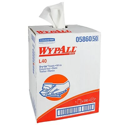 New ⭐ Disposable Napkins Wypall® Dry-Up Professional Paper Towels, 1-Ply, White, 200/Bx 🎉 4 New ⭐ Disposable Napkins Wypall® Dry-Up Professional Paper Towels, 1-Ply, White, 200/Bx 🎉 - Image 2