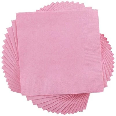 Best deal ๐ Disposable Napkins JAM Paper Beverage Napkin, 2-ply, Baby Pink, 40 Napkins/Pack (5255620713) ๐ 3 Best deal ๐ Disposable Napkins JAM Paper Beverage Napkin, 2-ply, Baby Pink, 40 Napkins/Pack (5255620713) ๐