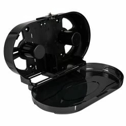 Promo 🤩 Bath Tissue & Dispensers Alpine Industries Jumbo Toilet Paper Dispenser, Double Roll Holder, Transparent Black 💯 -Janitorial Paper Sales unnamed file 2539