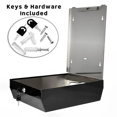 New 😉 Hardwound Paper Towel Dispensers Alpine Industries Stainless Steel Nickle Brushed C-Fold/Multi-Fold Paper Towel Dispenser 2 Pack ❤️ 7 New 😉 Hardwound Paper Towel Dispensers Alpine Industries Stainless Steel Nickle Brushed C-Fold/Multi-Fold Paper Towel Dispenser 2 Pack ❤️ - Image 5