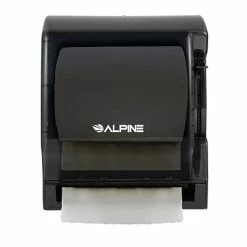 Top 10 ⭐ Hardwound Paper Towel Dispensers Alpine Industries Transparent Black Manual Lever Paper Towel Dispenser 🎉