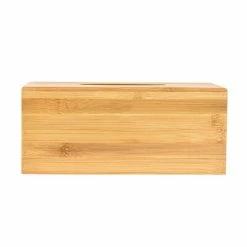 Budget โญ Facial Tissue Dispensers Alpine Industries Bamboo Wooden Tissue Box Cover (2 Pack) ๐