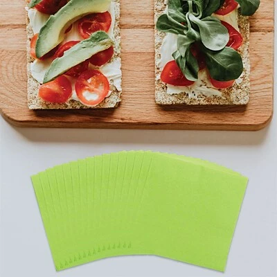 Wholesale ๐ Disposable Napkins JAM Paper Lunch Napkin, 2-ply, Lime Green, 40 Napkins/Pack (6255620724) ๐ 4 Wholesale ๐ Disposable Napkins JAM Paper Lunch Napkin, 2-ply, Lime Green, 40 Napkins/Pack (6255620724) ๐ - Image 2