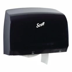 Best Pirce ๐ Toilet Paper Dispensers Scott Pro Coreless Jumbo Roll Tissue Dispenser, 14 1/10 X 5 4/5 X 10 2/5, Black ๐