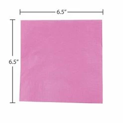 Hot Sale 🌟 Disposable Napkins JAM Paper Lunch Napkin, 2-ply, Fuchsia Pink, 40 Napkins/Pack (255621948) 🔥 -Janitorial Paper Sales unnamed file 2643