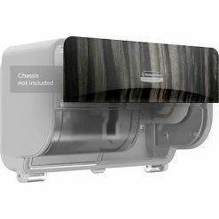 New 🔥 Kimberly-Clark Professional ICON Faceplate For Coreless Two-Roll Horizontal Toilet Paper Dispensers, Ebony Woodgrain (58832) ⭐ -Janitorial Paper Sales unnamed file 2649