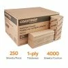 Cheap 🌟 Coastwide Professional™ Recycled Multifold Paper Towels, 1-ply, 250 Sheets/Pack, 16 Packs/Carton (CW25228) 👍