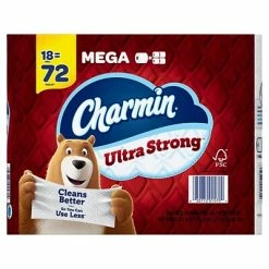 Best reviews of π― 2-Ply Toilet Paper Charmin Ultra Strong Toilet Paper 18 Mega Rolls, 242 Sheets/Roll (01560/52084) π
