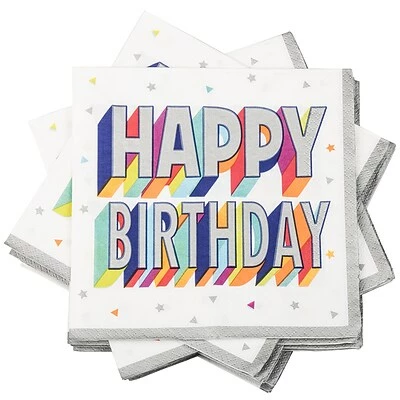New β€οΈ Disposable Napkins JAM PAPER π₯³ Birthday Party Lunch Napkins, 6 1/2 X 6 1/2, Colorful Confetti, 16 Napkins/Pack π― 3 New β€οΈ Disposable Napkins JAM PAPER π₯³ Birthday Party Lunch Napkins, 6 1/2 X 6 1/2, Colorful Confetti, 16 Napkins/Pack π―