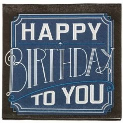 Flash Sale 🔥 Disposable Napkins JAM PAPER 🥳 Birthday Party Beverage Napkins, 5 X 5, Happy 🥳 Birthday To You, 16 Napkins/Pack ✨ -Janitorial Paper Sales unnamed file 2738