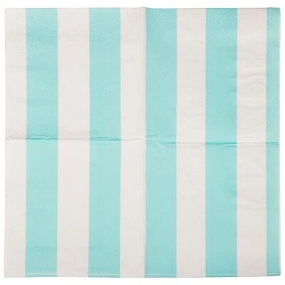 Cheapest ๐ Disposable Napkins JAM PAPER Small Beverage Napkins, 5 X 5, Aqua Blue Stripe, 16/Pack ๐ฅ 7 Cheapest ๐ Disposable Napkins JAM PAPER Small Beverage Napkins, 5 X 5, Aqua Blue Stripe, 16/Pack ๐ฅ - Image 5