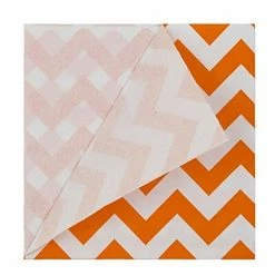Buy 🥰 Disposable Napkins JAM PAPER Small Chevron Beverage Napkins, 5 X 5, Orange Chevron, 16/Pack ✨ -Janitorial Paper Sales unnamed file 2751