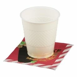 New 🤩 Disposable Napkins JAM PAPER Holiday ❄ Christmas Cocktail Napkins, 4 3/4" X 4 3/4", Red Shaker, 20/Pack 😀 -Janitorial Paper Sales unnamed file 2762