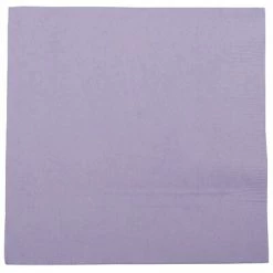 Cheap 🎁 Disposable Napkins JAM PAPER Small Beverage Napkins, 5 X 5, Lavendar / Light Purple, 50/Pack 👍 -Janitorial Paper Sales unnamed file 2785