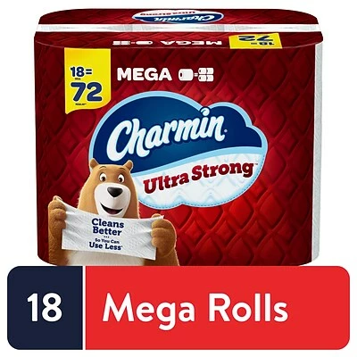 Best reviews of 💯 2-Ply Toilet Paper Charmin Ultra Strong Toilet Paper 18 Mega Rolls, 242 Sheets/Roll (01560/52084) 👏 4 Best reviews of 💯 2-Ply Toilet Paper Charmin Ultra Strong Toilet Paper 18 Mega Rolls, 242 Sheets/Roll (01560/52084) 👏 - Image 2