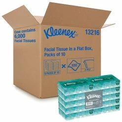 Outlet 💯 2-Ply Facial Tissue Kleenex Standard Facial Tissues, 2-Ply, 100 Sheets/Box, 10 Boxes/Pack (13216) 🤩 -Janitorial Paper Sales unnamed file 2802