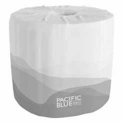 Brand new 👍 1-Ply Toilet Paper Pacific Blue Basic 1-Ply Inner Wrapped Embossed Toilet Paper By GP PRO, White, 550 Sheets/Roll, 40 Rolls/Case (19841/01) 🎉 -Janitorial Paper Sales unnamed file 2807
