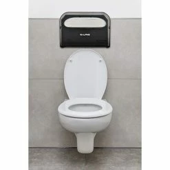 Wholesale 🧨 Alpine Industries Toilet Seat Cover Dispensers, Black, 4/Pack (4534PK) ❤️ -Janitorial Paper Sales unnamed file 2835