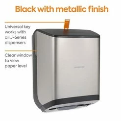 Wholesale 🛒 Hardwound Paper Towel Dispensers Coastwide Professional™ J-Series Automatic Touchless Hardwound Paper Towel Dispenser, Black/Metallic (CWJAHT-S) 💯 -Janitorial Paper Sales unnamed file 2855