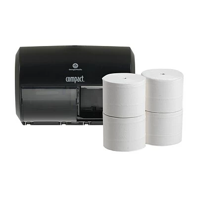 Buy โญ Toilet Paper Dispensers Angel Soft Ps Compact Coreless Toilet Paper Starter Kit; Translucent Smoke Dispenser (5679500) ๐ 3 Buy โญ Toilet Paper Dispensers Angel Soft Ps Compact Coreless Toilet Paper Starter Kit; Translucent Smoke Dispenser (5679500) ๐