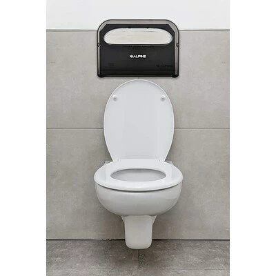 Deals 🔔 Alpine Industries Black Half-Fold Toilet Seat Cover Dispenser With 3 Pack Toilet Seat Covers 🌟 8 Deals 🔔 Alpine Industries Black Half-Fold Toilet Seat Cover Dispenser With 3 Pack Toilet Seat Covers 🌟 - Image 7