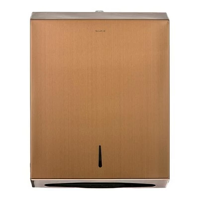Wholesale π Hardwound Paper Towel Dispensers Alpine Industries Copper Brushed Stainless Steel C-Fold/Multi-Fold Paper Towel Dispenser 2 Pack π 4 Wholesale π Hardwound Paper Towel Dispensers Alpine Industries Copper Brushed Stainless Steel C-Fold/Multi-Fold Paper Towel Dispenser 2 Pack π - Image 2