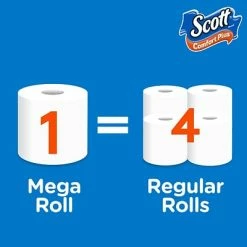 Budget 🥰 Bathroom Tissue Scott Comfort Plus Toilet Paper, 1-Ply, White, 462 Sheets/Roll, 36 Mega Rolls/Pack (53329) 😍 -Janitorial Paper Sales unnamed file 293