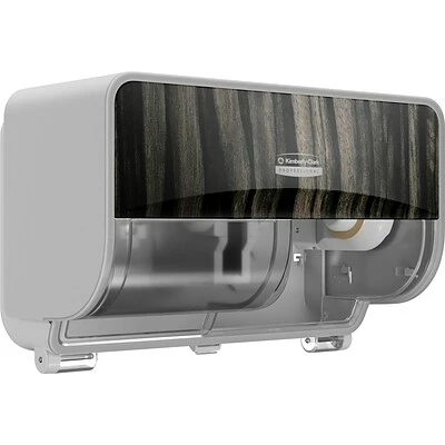 Promo ๐ Toilet Paper Dispensers Kimberly-Clark Professional ICON Coreless 2-Roll Horizontal Toilet Paper Dispenser With Faceplate, Ebony Wood Grain (58752) โจ 3 Promo ๐ Toilet Paper Dispensers Kimberly-Clark Professional ICON Coreless 2-Roll Horizontal Toilet Paper Dispenser With Faceplate, Ebony Wood Grain (58752) โจ